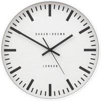Crossland Grove Smallfield Clock White 40Cm, White