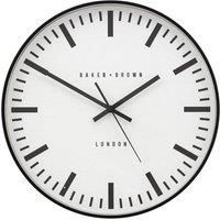 Crossland Grove Smallfield Clock Black 40Cm, Black