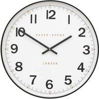 Crossland Grove Oxshott Wall Clock Black 50Cm, Black