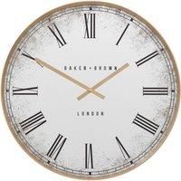 Crossland Grove Epsom Wall Clock Gold 50Cm, Gold