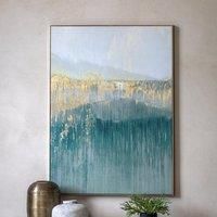 Cedar & Sage Early Morning Horizon Framed Canvas