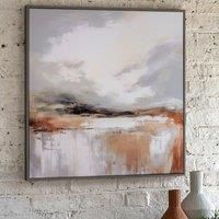 Cedar & Sage Warm Horizon Framed Canvas