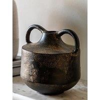Gallery Gobi Cast Short Metal Vase