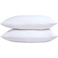 Five Star Hotel Concept Percale Pillowcase, Standard Pillow Size, White