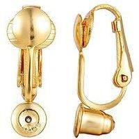 Yellow, Rose Gold Plated or Sterling Silver Stud to Clip-On Earring Converter