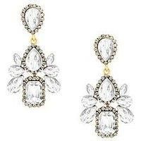 The Love Collection Statement Crystal Drop Earrings