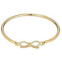 Seol + Gold Rope Bow Bangle