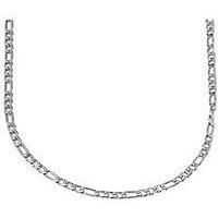 Men's Figaro 316 Steel Chain Necklace - 14,16,18,20,22,24,26,28,30 inch