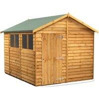 Power Overlap Apex Shed 10' x 8'
