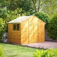 Power Apex Shed 6' x 10' Double Doors