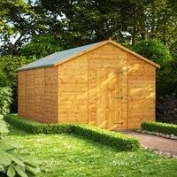 Power Apex Shed 16' x 10' No Windows