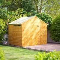 Power Security Apex Shed 6' x 10'