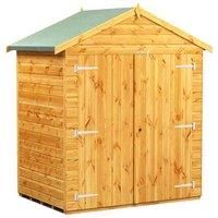 Power 4x6 Apex Storage Shed