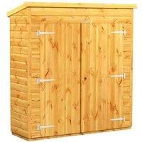 Power 6x2 Pent Storage Shed