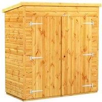 Power 6x3 Pent Storage Shed