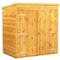 Power 6x4 Pent Storage Shed