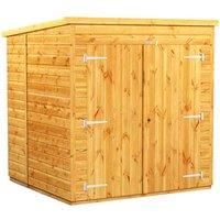 Power 6x6 Pent Storage Shed