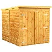 Power 6x8 Pent Storage Shed