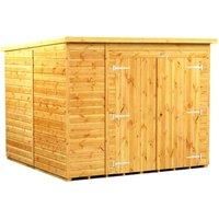 Power 8x8 Pent Storage Shed