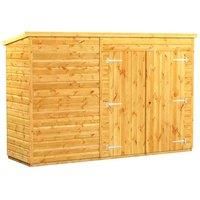 Power 10x3 Pent Storage Shed