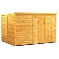 Power 10x8 Pent Storage Shed