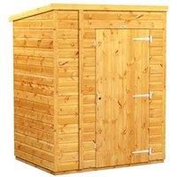 Power 5x4 Tool Shed