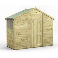 Power 4x10 Premium Apex Garden Shed