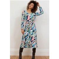 Oborne Jersey Dress Ripple