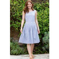Chesil Organic Cotton Ticking Dress