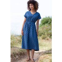 Tadden Organic Cotton Dobby Diamond Dress