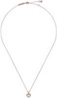Ted Baker Rose Gold Plated Halo Heart Pendant Necklace