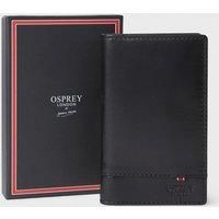 The London Leather Micro Leather Dress Wallet