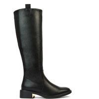 'Prince' Winter Flat Knee High Boots With Inside Zip