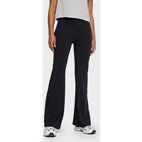 Chelsea Peers Soft + Stretch High-Rise Flared Leggings - Black