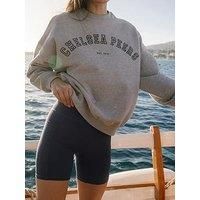 Chelsea Peers Ribbed Bike Shorts - Dark Grey