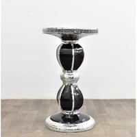 DEENZ Large Italian End Table 40X60Cm Mirrored Crystal Side Table Sparkly Home Decoration Living Room Hallway (F052)