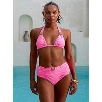 Moda Minx Amour Triangle Bikini Top - Candy