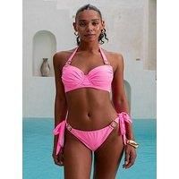 Moda Minx Amour Push Up Bikini Top - Candy Pink (Candy Crystal)