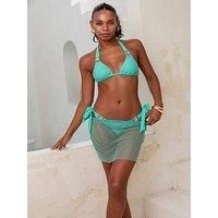 Moda Minx Private Island Short Skirt - Green