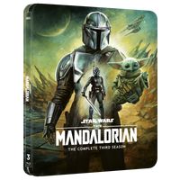 Star Wars Mandalorian Season 3 4K UHD + Blu ray Steelbook (Disney+ Original) (includes artcards) [Blu-ray] [Region Free]