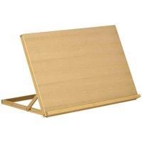 Vinsetto Desktop Table Easel Craft Workstation, Adjustable Beechwood A3 Table Top Easel, Portable Folding Artist Drawing & Sketching Board for Adults, Beginners, Artists Painting