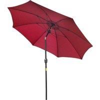Outsunny £2.6M Umbrella Parasol-Red