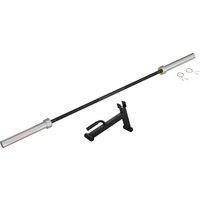 SPORTNOW 210cm Barbell Set, Barbell Bar for 5cm Weight Plates for Loading 200kg Weight Plates, for Home Gym Weight Training