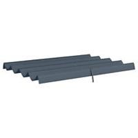 Outsunny Pergola Sun Shade Cover Roof Replacement for 3 x 2.15m Pergola, Grey