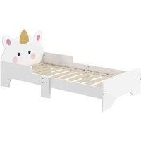 ZONEKIZ Toddler Bed Frame, Kids Bedroom Furniture, for Ages 3-6 Years