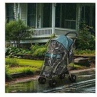 Pet Stroller Cat Dog Basket Zipper Entry Fold Cup Holder Carrier Cart Grey