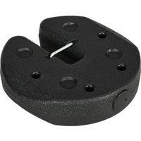 Outsunny 12KG Gazebo Weights Set of 4, Weights for Gazebo Legs with Reinforce Pins and Carry Belt, for Canopies Marquees Tents