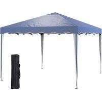 Outsunny 3 x 3m Pop Up Gazebo, Outdoor Camping Gazebo Party Tent with Carry Bag