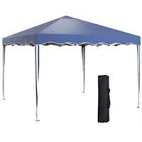 Outsunny 3x3(m) Pop Up Gazebo Marquee Tent for Garden w/ Carry Bag Blue
