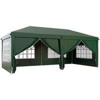 Outsunny 3 x 6m Pop Up Gazebo with Storage Bag Green